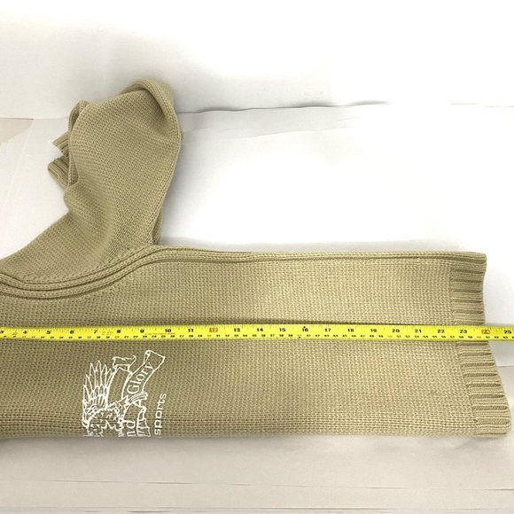 Vintage rare ESPRIT Sports Knit Turtleneck Sweater with side zipper Size M - Picture 5 of 11